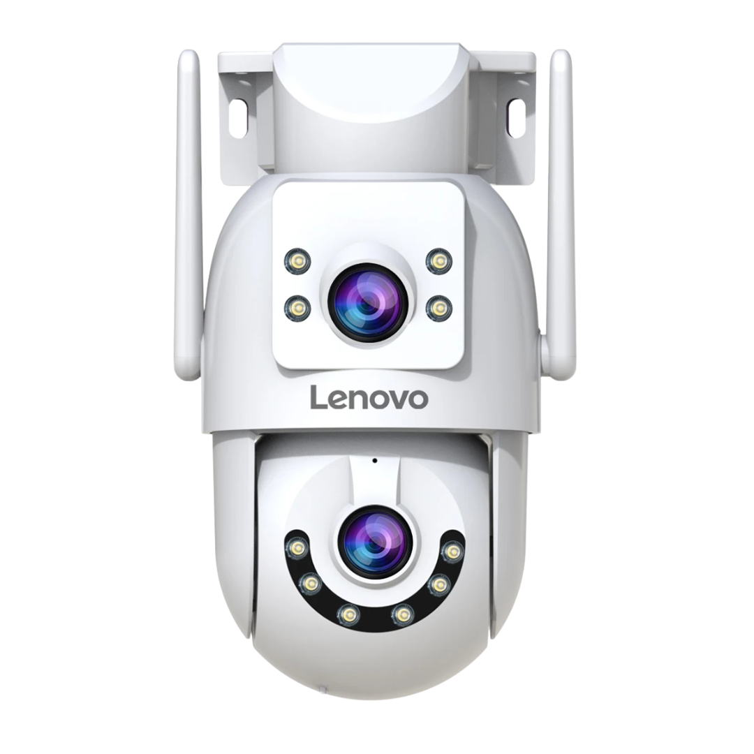 Cámara de Seguridad Lenovo | Resistente al agua, Visión nocturna, Wifi, Protección 24/7
