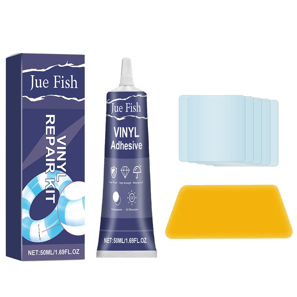 Kit de Reparación Profesional para Piscinas, Colchonetas e Hinchables de PVC