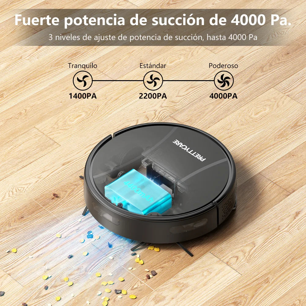 PrettyCare C2- Robot de Limpieza Inteligente