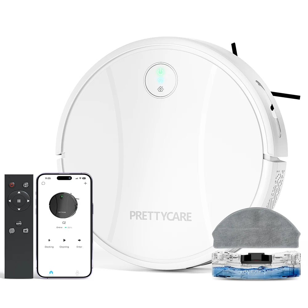 PrettyCare C2- Robot de Limpieza Inteligente